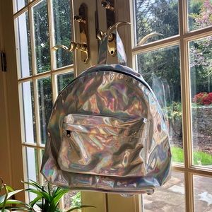ASOS Holographic Backpack— NEVER BEEN USED